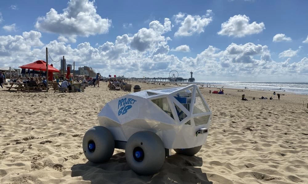 BeachBot: Ο Ολλανδικός φύλακας των παραλιών από τα αποτσίγαρα